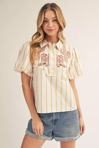 Gettin' Western Top