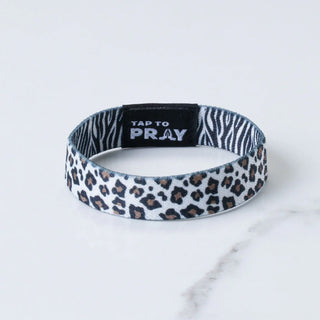 Safari Zebra Wristband - Tap to Pray