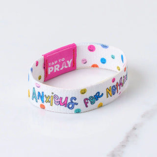 Anxious For Nothing Kingfolk Series Wristband | Tap To Pray