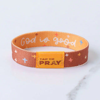 God is Good Kingfolk Series Wristband | Tap To Pray