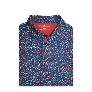 Navy Texas Polo