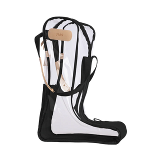 Clear Tall Boot Bag