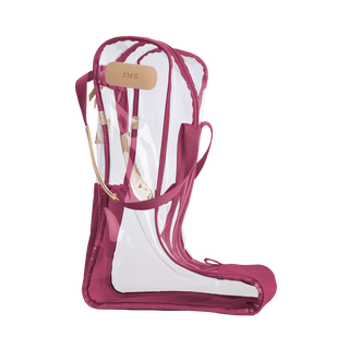 Clear Tall Boot Bag