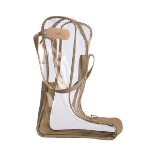 Clear Tall Boot Bag