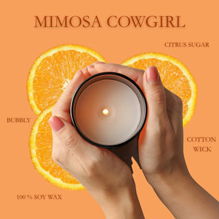 Mimosa Cowgirl Soy Candle 13oz. | Grace Essentials