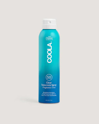 Clear Sunscreen Spray Fragrance Free ] Coola