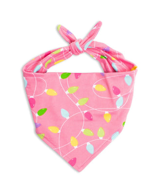 Light It Up Dog Bandana - Pink/Multi
