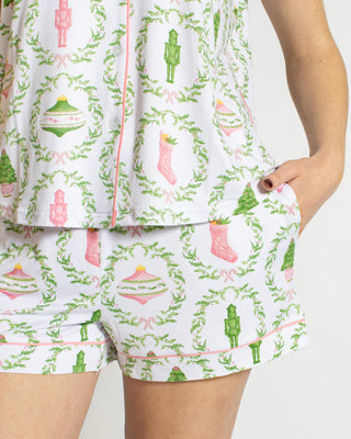 Nutcracker Trellis Sleep Shorts