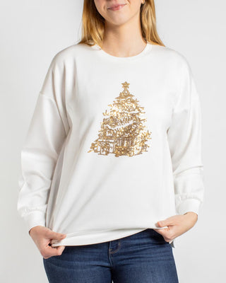 Stockbridge Tree Sequin Sweatshirt