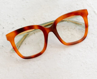 Fanfare - Blonde Tortoise/Green
