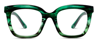 Cleo - Emerald Ombre Horn