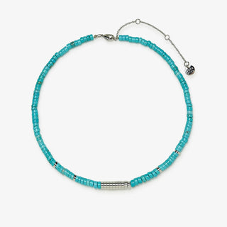 Turquoise Bead Choker | Pura Vida