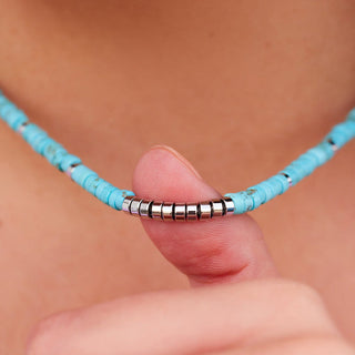 Turquoise Bead Choker | Pura Vida