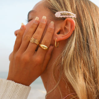 Wavy Ring (Gold)- Pura Vida