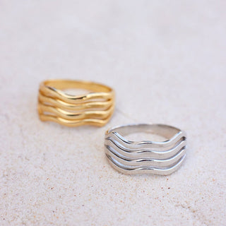 Wavy Ring (Gold)- Pura Vida