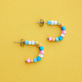 Bahama Bead Hoop Earrings | Pura Vida