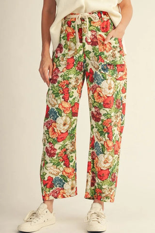 Floral for Fall Pants