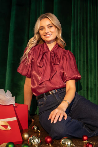 Shine On Me Top - Red