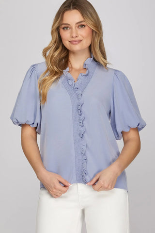 Cool & Classic Top - Periwinkle