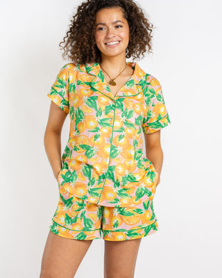 Orange Grove Sleep Shorts