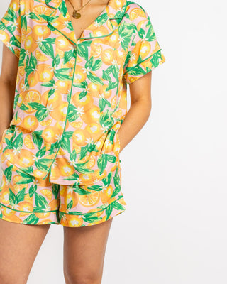 Orange Grove Sleep Shorts