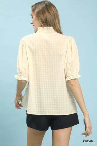 Soft Bloom Top - Cream