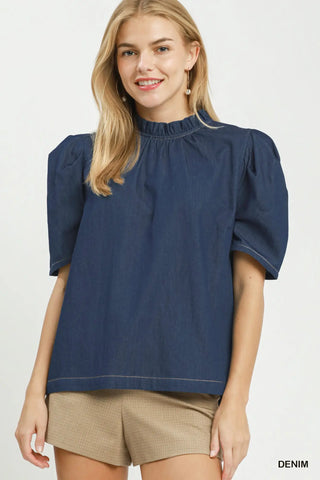 Dolly Denim Top