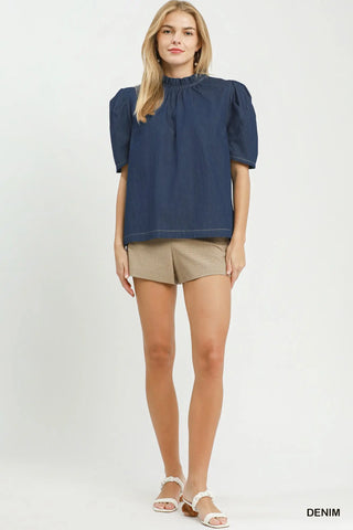 Dolly Denim Top
