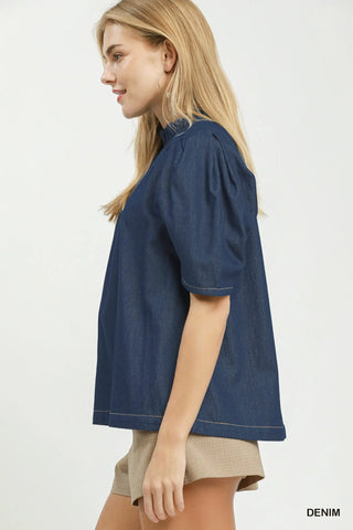 Dolly Denim Top