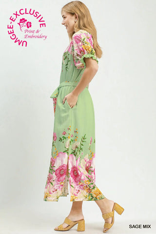 Welcome To The Garden Party Dress
