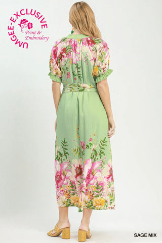 Welcome To The Garden Party Dress