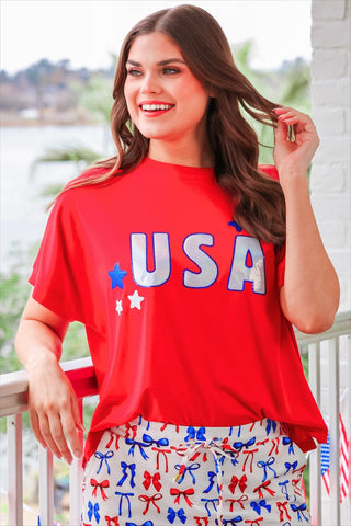 USA Foil Luxe Top