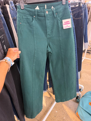 Hollie Hunter Green Jeans - TC