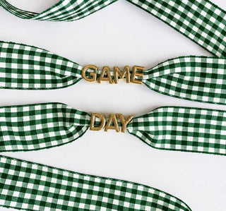 Game Day Gingham Shoe Lace - PREORDER