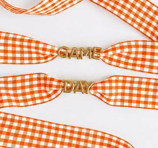 Game Day Gingham Shoe Lace - PREORDER