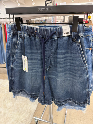 Denim Dark Blue Judy Blue Shorts