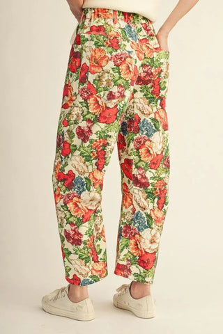 Floral for Fall Pants