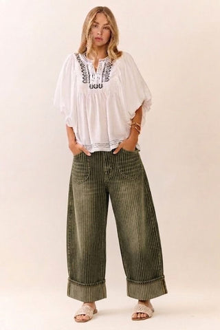 Connie Stripe Culottes