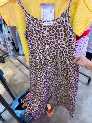 All Day Animal Print Day Romper