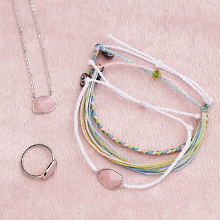 Mental Health Awareness Mini Braided Bracelet - Pura Vida