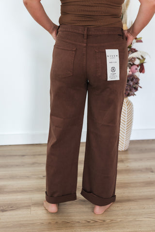 Cocoa Risen Barrel-Relaxed Jeans