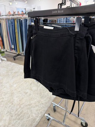Baby Black Denim Judy Blue Skort