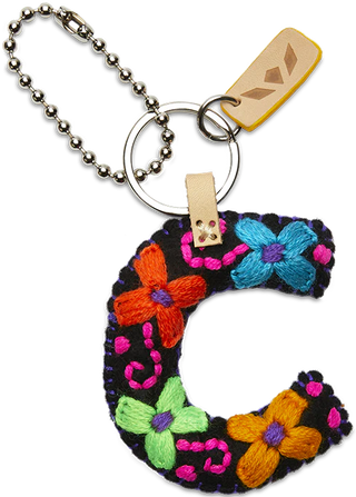 Black Felt Alphabet Charms | Consuela