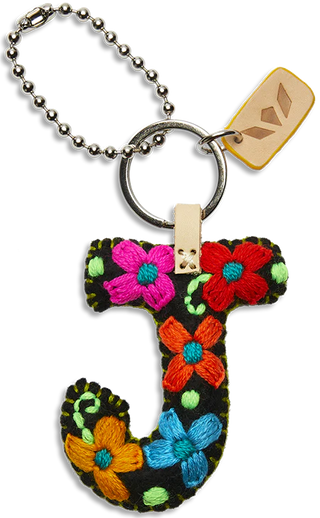 Black Felt Alphabet Charms | Consuela