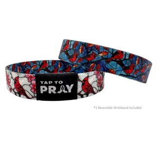 Cardinals Wristband - Tap to Pray
