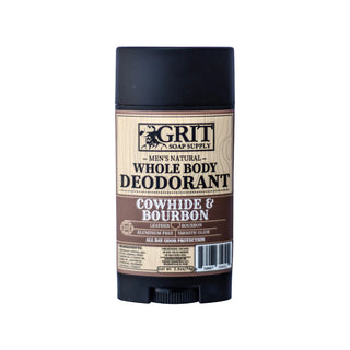Cowhide & Bourbon Stick Deodorant