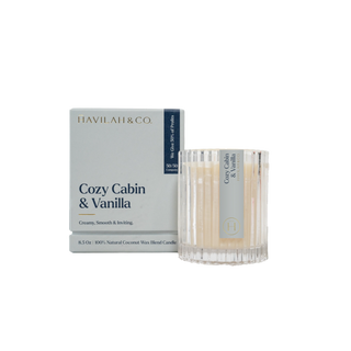 Cozy Cabin & Vanilla Candle