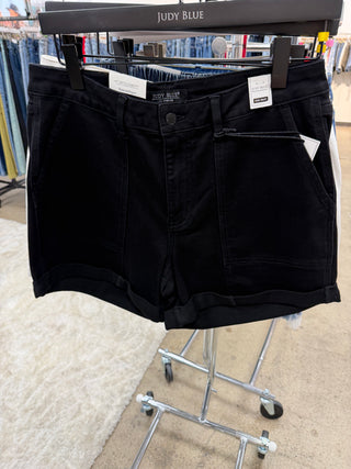 Aurora Weekender Black Judy Blue Shorts