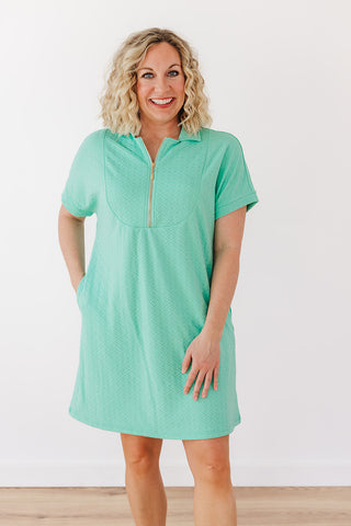 Ezra Dress - Spearmint