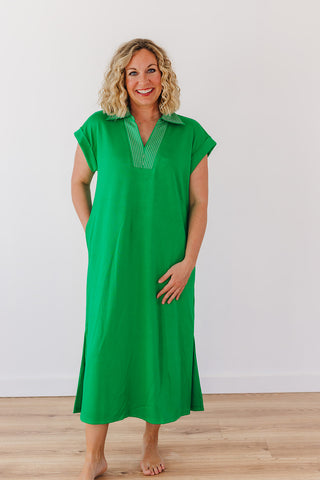 Gemma Green Dress
